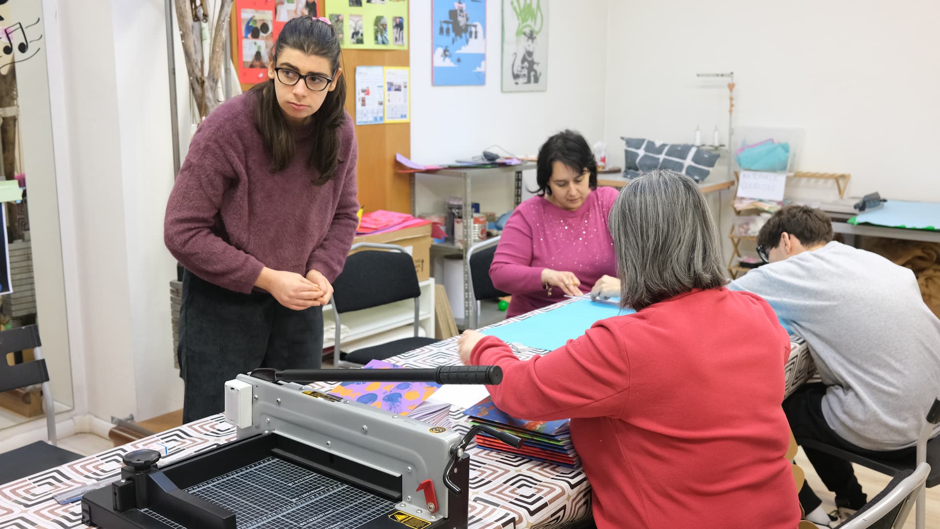 Attività di produzione di quaderni